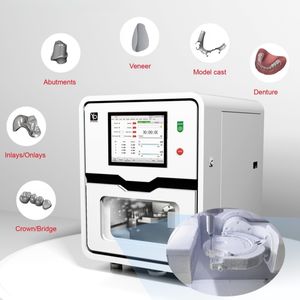 Macchina per la fresatura dentale a 5 assi bianca automatica CAD CAM fonte di energia elettrica materiale metallico soluzione per la sedia dentale - Product Image 4
