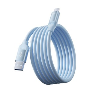 Cable de datos de carga rápida SuperVOOC de 100W para teléfonos Huawei, OPPO y Android, USB tipo C, de silicona, con refrigeración. - Product Image 2