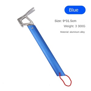 Leaftour Multi-use Camping <b>Hammer</b> Lightweight Aluminum for Outdoor Survival Gear and Emergency Preparedness - Product Image 6