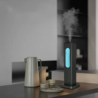 TUYA App Controls Pure Essential Oil Aromatherapy Machine Desktop Aluminum Alloy Two Fluid Diffuseur WIFI Aromatherapy Machine