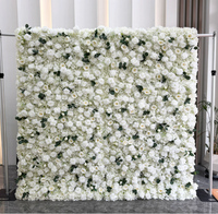 Décoration murale de fleurs pour diverses occasions : Saint-Valentin, Remise de diplôme, Fête des Mères, Noël, Nouvel An, Halloween – Mur floral mauve