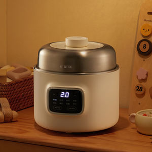 OIDIRE Mijoteuse multifonctionnelle sans eau, maintien automatique au chaud 24h, mijoteuse électrique portable, mijoteuse lente électrique - Product Image 4