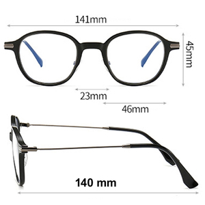 <span class=keywords><strong>Filtro</strong></span> di <span class=keywords><strong>luce</strong></span> del calcolatore di modo sottile mini metallo di blocco anti <span class=keywords><strong>blu</strong></span> ray <span class=keywords><strong>occhiali</strong></span> di metallo del telaio dell'ottica <span class=keywords><strong>occhiali</strong></span> <span class=keywords><strong>da</strong></span> <span class=keywords><strong>vista</strong></span> - Product Image 5