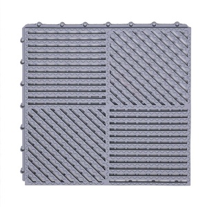 Tapis modulaire en PVC souple à emboîtement pour salle de bain, cuisine, terrasse, garage, zone humide - Product Image 3