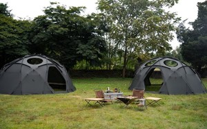 Tente grand dôme chaude OEM pour le <span class=keywords><strong>camping</strong></span> en plein air tente familiale forme de boule <span class=keywords><strong>camping</strong></span> pêche équipement de pique-nique tente de randonnée étanche - Product Image 5