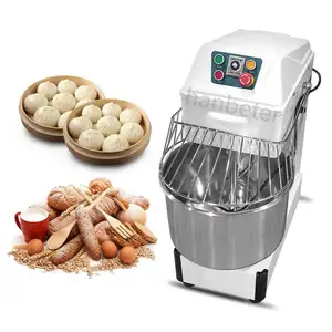 Commercial Dry Flour 20qt 80 L 100 L Big Size Dough Croissant Bread Mixer 8kg Knead Machine For Bakery