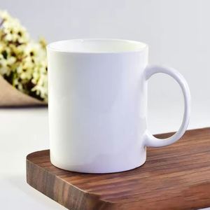 Lightweight <b>Bone</b> <b>China</b> Mugs Pure White Ceramic Cups for Coffee <b>Tea</b> Milk Custom Logo Printing Hotel Restaurant - Product Image 2