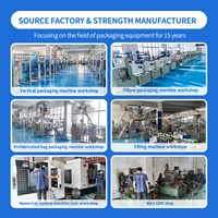 Machines à snacks, emballages alimentaires, emballages pour biscuits et gâteaux, bouteilles en plastique, canettes, machine de remplissage automatique, machines d'emballage de granulés