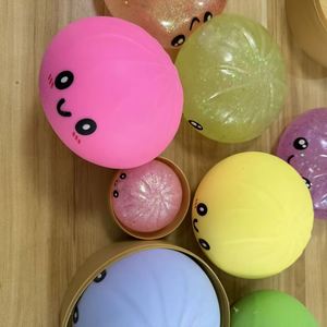 Custom Kawaii Squishy Dumpling Soft Pu Anxiety Relief Stress <b>Squeeze</b> Toy Cute Design for Kids Adults Gift - Product Image 5