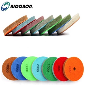 Discos <span class=keywords><strong>de</strong></span> Pulido <span class=keywords><strong>de</strong></span> Diamante <span class=keywords><strong>de</strong></span> Alta Calidad <span class=keywords><strong>de</strong></span> 4 Pulgadas con Esponja <span class=keywords><strong>de</strong></span> Nylon para Granito y Mármol - Product Image 4