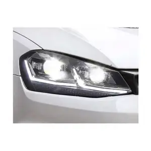 Hemat biaya untuk vw golf mk7 gti xenon lampu depan untuk Volkswagen Golf 7 lampu depan pengganti