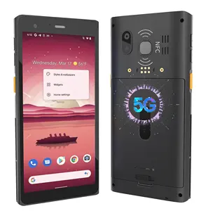 GENZO A605 Android 12 GMS Dual 5g PDA Ip67 Водонепроницаемый Android промышленный прочный PDA сканер штрих-кода Ручной PDA Android PDAS