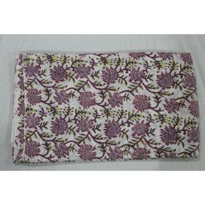 Fournisseurs de tissus imprimés à la main de Jaipur, tissus 100% coton, tissus imprimés à la main doux et naturels au mètre - Product Image 5