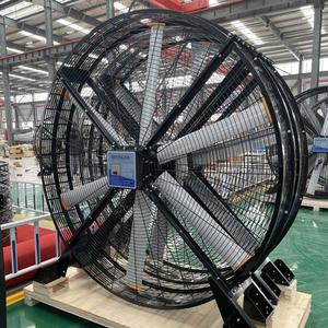 Ventilateur HVLS sur pied mobile à 4 roues, 0,35 kW, 220 V, pour salle de sport - Product Image 4