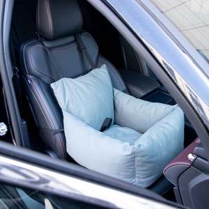 All in One <b>Pet</b> Car Seat Bed Waterproof Travel Bag Warm <b>Sofa</b> Nest with Safety Buckle - Product Image 5