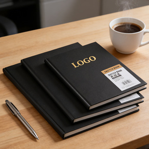 Carnet de croquis rigide personnalisable avec <span class=keywords><strong>papier</strong></span> multi-médias pour le <span class=keywords><strong>dessin</strong></span>, la peinture, fournitures artistiques, commande en gros, pages vierges, journal d'artiste - Product Image 2