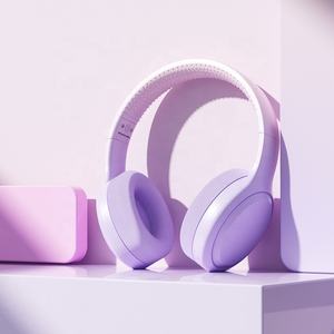 Auriculares de color degradado <span class=keywords><strong>Recarga</strong></span> auriculares inalámbricos Auriculares para juegos de música Llamadas clases en línea Auriculares con batería de larga duración - Product Image 4