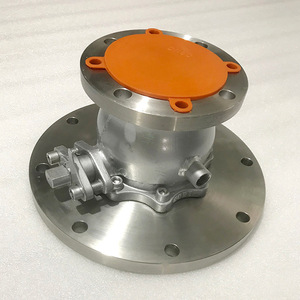 Válvula de descarga de acero inoxidable Autonomy 304 con revestimiento de PTFE, tipo brida unidireccional para alimentación de medios corrosivos - Product Image 2