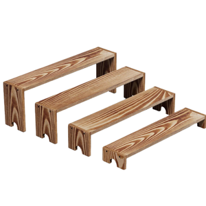 Nhà Cung Cấp Sự Kiện Lớn Tiered Riser Hiển Thị Nước Hoa Nước Hoa Đứng Người Đàn Ông Phụ Nữ Kệ Tổ Chức Bảng Thiết Lập Tùy Chỉnh Bằng Gỗ Cupcake Đứng - Product Image 4