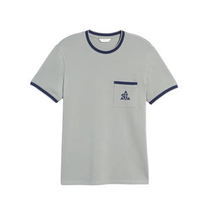 เสื้อยืดผู้ชายแบบออกแบบได้ตามต้องการสไตล์ฮิปฮอปทรงปกติทำจากผ้าฝ้าย100% 180ก. แห้งเร็วระบายอากาศได้ดี - Product Image 6