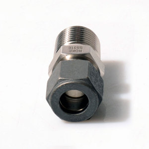 ข้อต่อสแตนเลส ROKE แบบ Imperial Single Ferrule NPT BSPT สำหรับน้ำ น้ำมัน แก๊ส และของเหลวที่มีฤทธิ์กัดกร่อน - Product Image 5