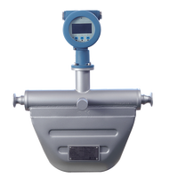 Medidor de Flujo Másico Coriolis de Alta Viscosidad con Precisión del 0.1%, Tipo Micro Curva, Personalizado, RS485 Modbus, Medidor de Flujo de GLP