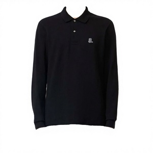 Camisa de Manga Larga para Hombre de Alta Calidad, Sólida, Casual, Transpirable, 100% Algodón, con Dos Botones, Personalizada, de Tela Jersey No Tejida - Product Image 3