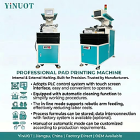 Impresora de Tampografía Lateral Personalizable, Compatible con Líneas de Moldeo por Inyección. Ideal para la impresión de piezas de plástico.