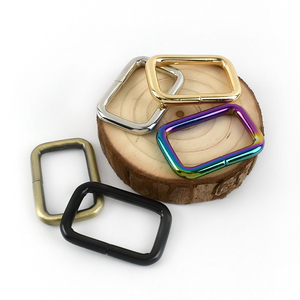 Meetee F4-5-32mm borsa catena di regolazione della borsa accessori lega di ferro filo regolabile fibbia quadrata - Product Image 3