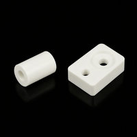 Composants en céramique d'alumine industrielle, fabricant sur mesure, pièces moulées par injection céramique pour machines