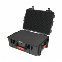 Boîtier de protection multifonctionnel en plastique ABS rigide de qualité supérieure, étanche IP67, avec roues et mousse prédécoupée, pour équipement professionnel.