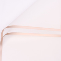 En stock coréen en plastique papier d'emballage imperméable pour impression de bouquet de fleurs pour emballage de fleurs