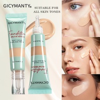 Fond de Teint Liquide Minéral Portable en Tube Souple Marque Privée Correcteur Maquillage Texture Douce pour la Peau Formule Longue Durée pour Tous