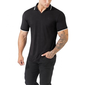 Camisetas Polo de Verano para Hombre al por Mayor, Camisetas Ajustadas de Gimnasio para Hombre, Camisetas Polo Clásicas de Poliéster con Logotipo Bordado - Product Image 5