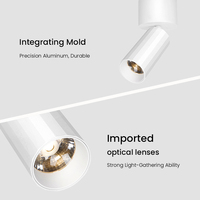 Lámpara de Techo LED Comercial de 7W, Regulable, COB, Aluminio, Alto CRI 90, Moderna, para Hogar, Oficina, Sala de Estar, Iluminación Interior, Montaje en Superficie