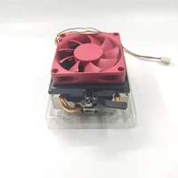 Ventilateur de refroidissement du processeur original Hongyi 95W 2 Heat Pipe AMD AM5 AM4, dissipateur thermique, radiateur pour ordinateur PC
