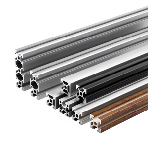 Profilé en aluminium 2020 norme européenne 20x20 pour cadre d'imprimante 3D, ligne de production industrielle - Product Image 1