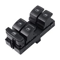 Interruptor de Elevalunas Eléctrico para Volkswagen Lavida 2013-2014, Reemplazo para OE 18D959857H, Panel de Control Maestro del Lado del Conductor