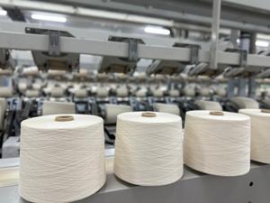 100% <b>Cotton</b> Core Spun Yarn Combed <b>Raw</b> Pattern 24s Count for Knitting & Weaving - Product Image 3