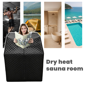 Sauna infrarouge lointain à spectre complet ZT Design pour salon, utilisation à mi-corps, chaleur au carbone, sauna sec, sauna extérieur - Product Image 2