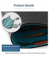 Tissu néoprène personnalisable ZhongLi imprimé numériquement, ignifuge, résistant aux produits chimiques et aux basses températures pour animaux de compagnie