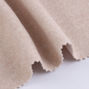 Cao Trọng Lượng 100% Polyester Giả Cashmere Cationic Chải Hai Tone Giả Len Vải Cho Áo Len Melange Áo Len - Product Image 6