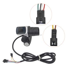 Accélérateur de vélo électrique avec écran LCD et affichage de vitesse sur le guidon pour VTT électrique Q20 et trottinette – Pièces détachées - Product Image 2