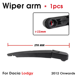 Kit de Montaje de Parabrisas Trasero para Coche, Brazo y Escobilla del <span class=keywords><strong>Limpiaparabrisas</strong></span> para <span class=keywords><strong>Dacia</strong></span> <span class=keywords><strong>Sandero</strong></span> MK2 2012 en Adelante - Product Image 4
