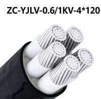 Cable de Alimentación con Conductor de Aluminio, Aislamiento de Polietileno Reticulado y Revestimiento de PVC