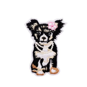 Bán buôn tùy chỉnh phim hoạt hình động vật tùy chỉnh dệt các bản vá lỗi cho quần áo Tùy chỉnh hình dạng động vật các bản vá lỗi - Product Image 3