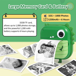 BTJ 2024, juguetes para niños, cámara de impresión instantánea para niños, cámara HD de 1080p con papel térmico, cámara Digital fotográfica L1 - Product Image 4