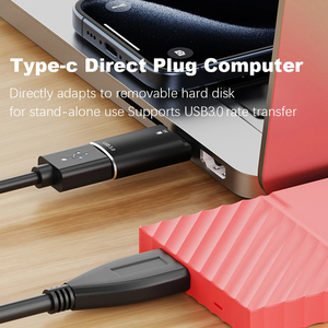 Lecteur de cartes OTG 2 en 1 Type C USB 3.0 vers USB C Adaptateur OTG Type C vers lecteur de <span class=keywords><strong>carte</strong></span> mémoire pour iPhone 15 <span class=keywords><strong>Samsung</strong></span> Huawei Xiaomi - Product Image 4