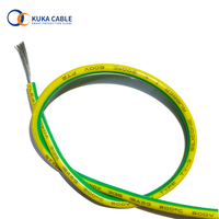 Cable de tierra verde/amarillo estañado y resistente a los rayos UV, 1x16 mm2, H07V-K
