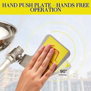 Oculatore industriale 304 in acciaio inossidabile a doppio ugello oculista verticale per uso di laboratorio - Product Image 4